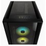 Corsair | RGB Computer Case | iCUE 5000X | Side window | Black | ATX | Power supply included No | ATX - 7